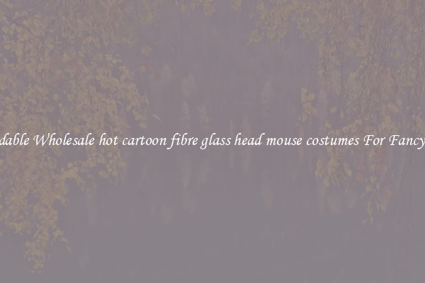 Affordable Wholesale hot cartoon fibre glass head mouse costumes For Fancy Dress