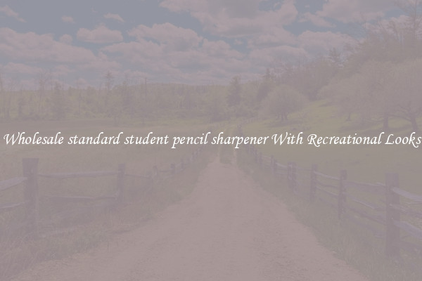 Wholesale standard student pencil sharpener With Recreational Looks