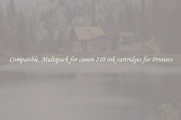 Compatible, Multipack for canon 210 ink cartridges for Printers
