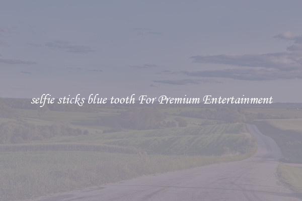 selfie sticks blue tooth For Premium Entertainment
