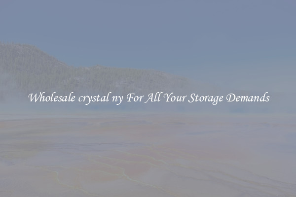 Wholesale crystal ny For All Your Storage Demands